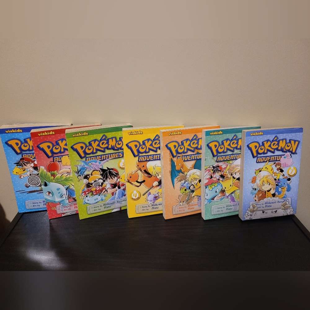 Pokemon Adventures Manga (1-7)